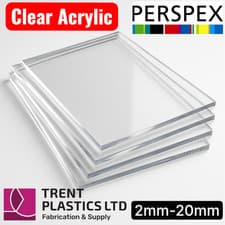 Image of Clear Acrylic Sheets - Fast Delivery Cut To Size Acrylic Sheets Plastic Sheets