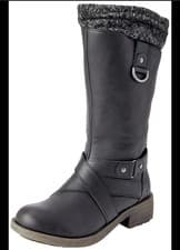 Image of Womens Rocketdog Telsa Boots Black Size 3