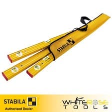 Image of STABILA PRO SET 80 AS Spirit Level Set 30cm 60cm 120cm Levels in Case 19714