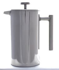 Image of GRUNWERG CFD POLISHED STAINLESS STEEL DOUBLE WALL CAFETIERE 8 CUP EX DISPLAY