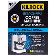 Image of Coffee Expresso Machine Descaler and Cleaner Kilrock Service-Pro 150ml 2 X Pack