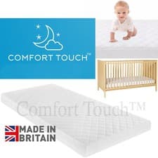 Image of 120x60cm & 140x70cm - Cot Bed Crib Mattress for Baby and Toddler - UK CERTIFIED