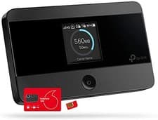Image of TP Link M7350 4G Cat4 LTE Single Band Mobile WiFi with Vodafone Max Data SIM