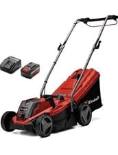 Image of Einhell Power X-Change 18/33 Cordless Lawnmower with Battery and Charger-18V