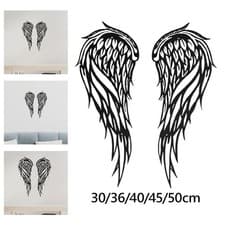 Image of 2 Pieces Angel Wing Wall Art Wall Sculpture Indoor for Home Room Housewarming