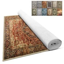 Image of Modern Non Slip Large Area Rugs Living Room Bedroom Carpet Hallway Runner Mat