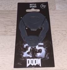 Image of Doom 25th Anniversary Slayer Helmet Magnetic Bottle Opener Fanattik