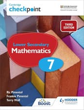 Image of Cambridge Checkpoint Lower Secondary Mathematics Student'S Book 7: Third Edition