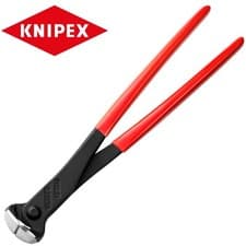 Image of Knipex End Cutting Pliers 280mm Steel Fixers Nippers Wire Twist Cutter 68 01 280