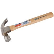 Image of Draper 1x 560G 20oz Hickory Shaft Claw Hammer Professional Tool 42503