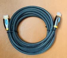 Image of 3M Braided Premium HDMI Cable 2.1 Gold Plated Ultra High Speed 4K/ 8K