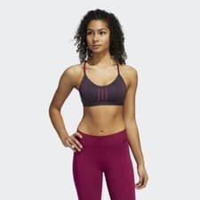 Image of ADIDAS Women's 'AERO READY' 3-STRIPES SPORTS BRA