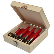 Image of Faithfull RBSKWJ 1/2-inch Shank Kitchen Worktop Cutters (Pack of 4)