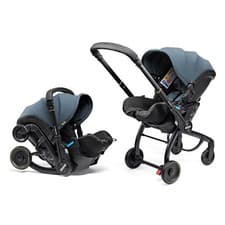 Image of Doona X Car Seat & Stroller - Convertible Pushchair Ocean Blue