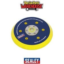 Image of Sealey PTC150DFV 145mm DA Dust-Free Backing Pad for Hook-and-Loop Discs 5/16"
