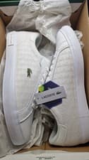 Image of Lacoste Men's Powercourt Leather Sneakers Uk 9 Eu 43