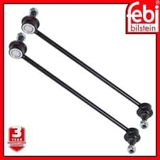 Image of Anti Roll Bar Stabiliser Drop Links x2 Febi 22408 For Ford C-Max Focus Kuga