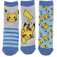 Image of Pokémon Polyester Cotton Socks 3 Pairs