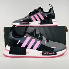 Image of Adidas NMD_R1 Originals Running Shoes Women's Athletic Sneakers Black GZ8015 New