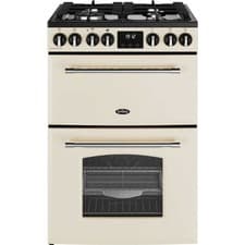 Image of Belling Farmhouse 60DF Dual Fuel Double Oven Cooker - MRAFHOUSE60DFCRM