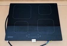 Image of Indesit 60cm 4 Zone Induction Hob IS83Q60NE Black Glass