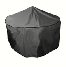 Image of Bosmere Circular Patio Set Cover - 6/8 Seat - Black