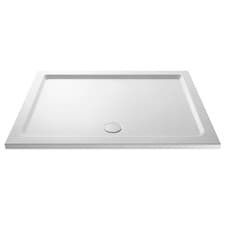 Image of 1500mm x 900mm Premium Rectangular Shower Tray - White