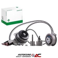 Image of FOR VW AUDI SEAT SKODA GENUINE INA 530065030 WATER PUMP & TIMING BELT KIT