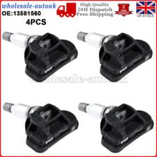 Image of 4PCS TPMS Tyre Pressure Sensor For Vauxhall Astra Corsa Zafira Insignia 13581560