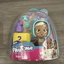 Image of Cry Babies Playtime Baby Doll Blake With Accessories Brand New & Sealed
