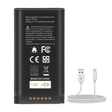 Image of ✅Replace Battery for Eufy E340 C31 Doorbell 8.0Ah + Fast USB-C Charger cable -UK