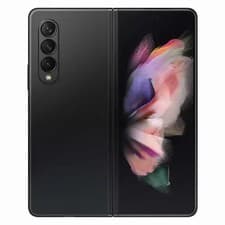 Image of New Samsung Galaxy Z Fold 3 Black 256GB/12GB Dual Sim Unlocked Sim Free Phone
