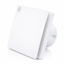 Image of AirTech-UK 100mm 4” Bathroom Extractor Fan with Timer Quiet Wall Ceiling Vent