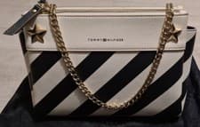 Image of Tommy Hilfiger Crossbody Bag/clutch -  gold hard wear- new with dust bag