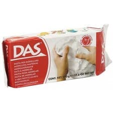 Image of DAS Air Drying Self Hardening Modelling Clay 500g Packs, in White or Terracotta
