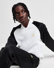 Image of Adidas SST Tracksuit White/Black/Gold ALL SIZES Track Top+Pants-Genuine-RRP £130