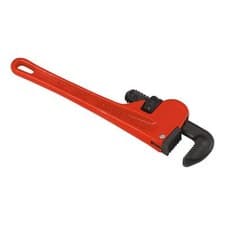 Image of Stillson Pipe Wrench 250mm Heavy Duty Cast Steel 9-45mm Jaw European Pattern