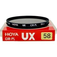 Image of Hoya 58mm CIR-PL UX Lens Filter - Circular Polarising Filter New & Sealed