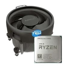 Image of AMD Ryzen 5 3400G Processor CPU AM5 With Integrated GPU With Heatsink