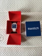 Image of Swatch WHAT IF…? TARIFFS Limited Edition 39% Trump Tariffs Swiss Watch US SELLER