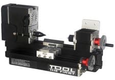 Image of Mini Metal Lathe High Power Wood Turning Lathes 12000rpm 60W for DIY or Teaching