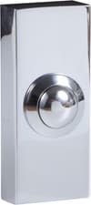 Image of Byron Wired Bell Push Surface Mounted - Chrome