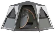 Image of Coleman Cortes Octagon 8 Tent Grey Camping Family Festivals Glamping