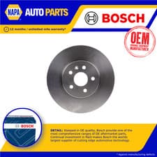 Image of 2x Brake Discs Pair Vented fits VAUXHALL MOKKA J13 1.7D Front 12 to 20 A17DTS