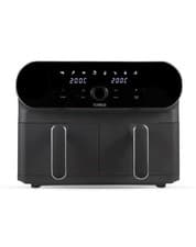 Image of Tower Dual Air Fryer, 8-in-1 Vortx 10.4L, 2 x 5.2L 1700W, T17138, in Graphite