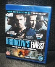 Image of Brooklyns Finest blu ray Run time 127 min approx Brand new foil P&P Free