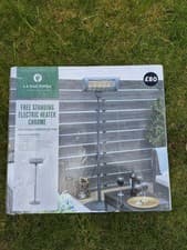 Image of La Hacienda Garden Outdoor Electric Heater Brand New In Box Never Used