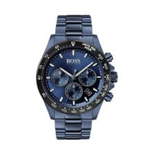 Image of HUGO BOSS Boss Hero 45mm Blue Stainless Steel Case with Blue Stainless Steel...