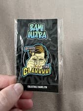 Image of BAM ULTRA Box BEWARE THE CLAW enamel pin Cary Elwes Liar Liar