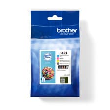 Image of Brother LC424 Ink Cartridge Genuine Multipack For Brother DCP-J1200W, LC424VAL